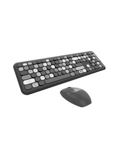 MOFII 666 Wireless Keyboard and Mouse Set 2.4 GHz- комплект безжични клавиатура и мишка (черен)