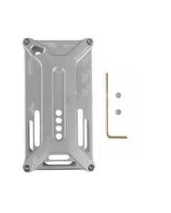 Arachnophobia Aluminum Case - алуминиев кейс за iPhone 4/4S (сребрист)