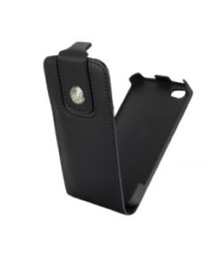 Faconnable Flip Case - кожен флип кейс за iPhone 4/4S