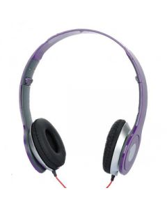 Сгъваеми слушалки за мобилни устройства (копие на Beats by Dre solo) (лилави)