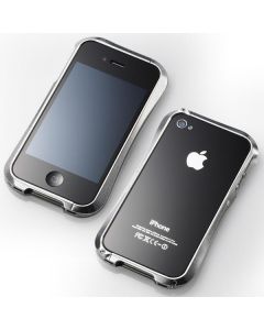 Deff Metal Bumper Cleave - алуминиев бъмпер за iPhone 4/4S (сребрист)