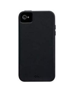 CaseMate Smooth - силиконов кейс за iPhone 4/4S (черен)