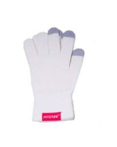 FitCase Touchscreen Gloves XL - зимни ръкавици за тъч екрани (бели)