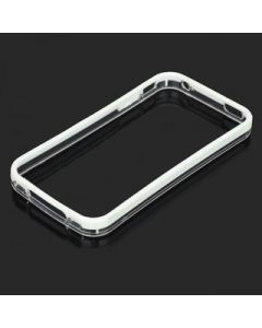 Protective Bumper Frame - силиконова обвивка (бъмпер) за iPhone 4/4S (бял)