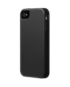 Skech Gel Shock Snap On Case - силиконов кейс за iPhone 4/4S (черен)