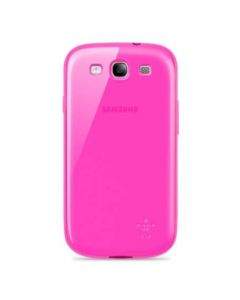 Belkin Grip Sheer - силиконов калъф за Samsung Galaxy S3 i9300, S3 Neo (розов)
