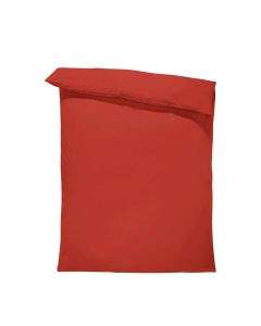 Dilios Едноцветен спален плик в Червено, материя ранфорс, размер 200/215 см