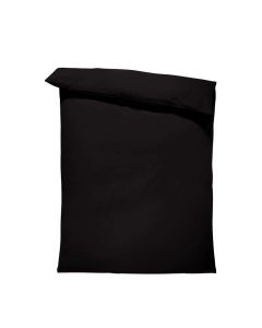 Dilios Едноцветен спален плик в Черно, материя ранфорс, размер 200/215 см