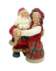 Дядо Коледа с баба 30 см. CK0109