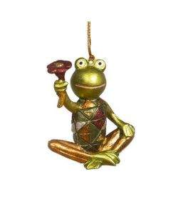Коледна играчка жабка ID182080