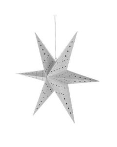 Коледна звезда абажур бял PH02