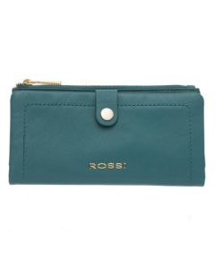 Дамско портмоне цвят Езерово синьо - ROSSI RSL18130