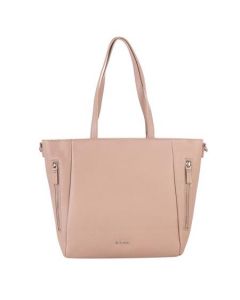 Дамска чанта цвят Перлено розово - ROSSI RSL97136