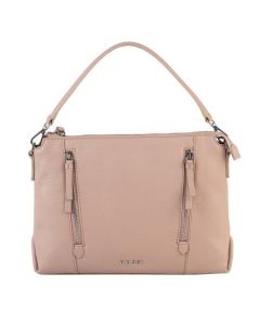 Дамска чанта цвят Перлено розово - ROSSI RSL98136