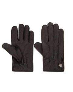 Мъжки черни ръкавици Silver Flame SFG01BL3