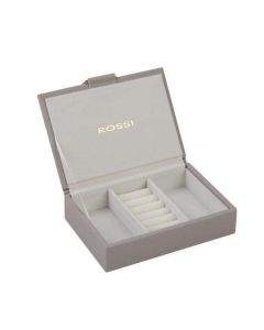 Кутия за бижута цвят сив - ROSSI WA13901