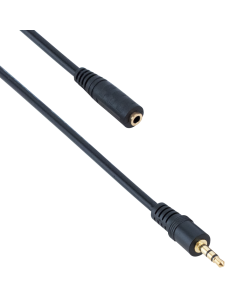 Аудио кабел DeTech M - F, 3.5мм,  5.0м - 18149