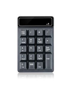 Клавиатура DLFI K3, Num pad, Безжична, Bluetooth, Черен - 6186