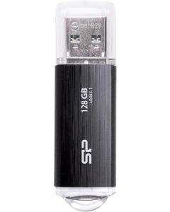 USB памет SILICON POWER Blaze B02, 128GB, USB 3.2 Gen 1, Черен