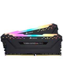 Памет Corsair Vengeance PRO RGB Black 16GB(2x8GB) DDR4 PC4-28800 3600MHz CL18 CMW16GX4M2Z3600C18 AMD Ryzen Optimized