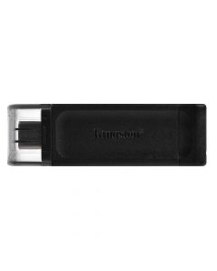 USB памет KINGSTON DataTraveler 70, 64GB, USB-C 3.2 Gen 1, Черна