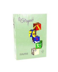 FAVINI Хартия А4 цветна пастелна - 500 л. св. зелена 40123