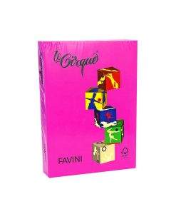 FAVINI Картон А4 цветен наситен 250 л. - цикламен 40503