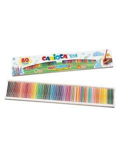 Carioca Цветни моливи "Tita" 80 цв. 42890