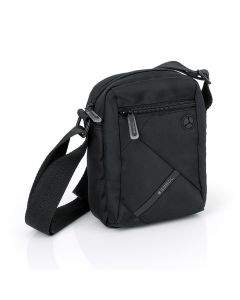 GABOL Мъжка чанта Twist Eco черна - 20 см 54380301