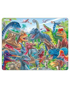 Larsen Пъзел: Детски – "Динозаври" – 43 части, голям CZ4