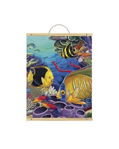 Royal and Langnickel Rисуване по номера - акрилни бои върху платно на ролка - "Коралов риф" ROLL7