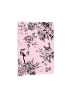 Victorias Journals Тефтер А5 - пластична корица ''Florals pink'' ред V3356