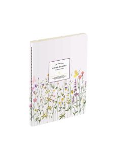 Victorias Journals Тефтер B5 - ламинирана корица "Florals pink" ред V3396