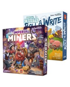 БЪНДЪЛ - IMPERIAL SETTLERS: ROLL & WRITE + IMPERIAL MINERS + FREE PROMO CARDS 38204 - 38725