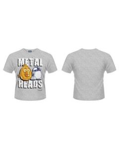 Тениска - Star Wars - Angry Birds - Metal Heads - сива 39514-NL