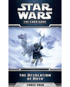 STAR WARS The Card Game - THE DESOLATION OF HOTH - Force Pack 1 61382-FF