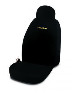 1 брой универсален калъф тапицерия за единична седалка цвят черен Goodyear Гудиър  GDY0406
