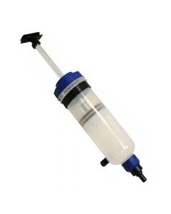 Ръчна шприц - помпа за засмукване и изтласкване на масло в комплект с накрайници 1.5 л.1.5L  IN0200