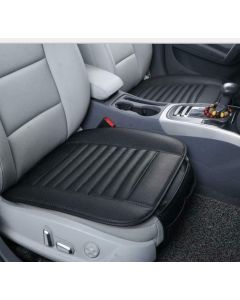 Черен универсален предпазен калъф подложка протектор за седалка на автомобил от еко кожа 49 х 51 cm  TAP901
