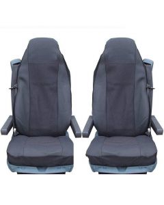Калъф/тапицерия за седалки Flexzon за DAF CF, LF, XF 95, XF 105, Черни  TAP038
