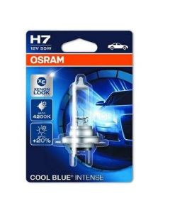 1 Брой Халогенна крушка за фар Osram H4 Cool Blue Intense, up to 20%, 12V, 55W  64193CBI-01B