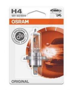 1 Брой Халогенна крушка за фар Osram H4 Standard, 12V, 55W  64193-01B