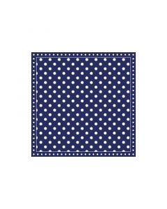 Ambiente салфетка Stripes dots blue 20бр. 13312525