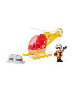 Brio играчка дърво хеликоптер 33797