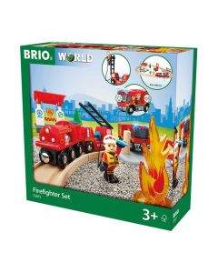 Brio влакче с релси пожарна команда 33815