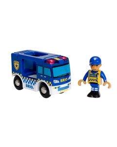 Brio играчка комплект полицейски ван 33825