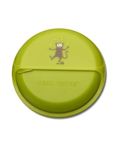 Carl Oscar кутия за снаксове маймунка зелено 18см 109701