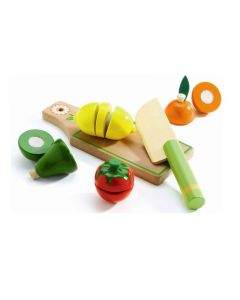 Djeco дървени плодове и зеленчуци за рязане DJ06526