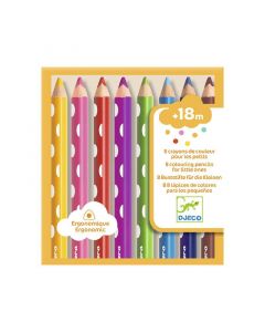 Djeco моливи за оцветяване за най-малките DJ09004