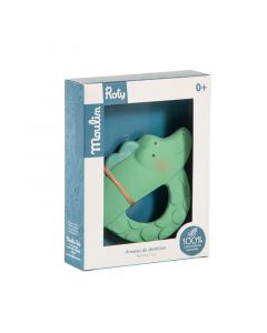 Moulin Roty гумена играчка за гризкане крокодилче 669373